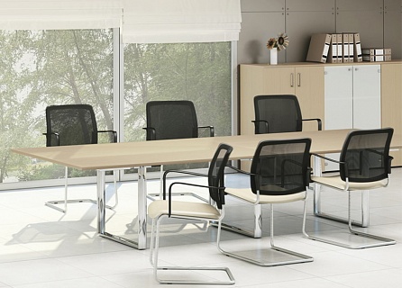 Фото стол для переговоров Стол для переговоров ORBIS-CARRE 2